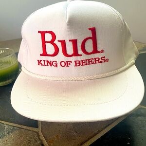 BUD KING OF BEERS BALL CAP. NEW. NEVER WORN